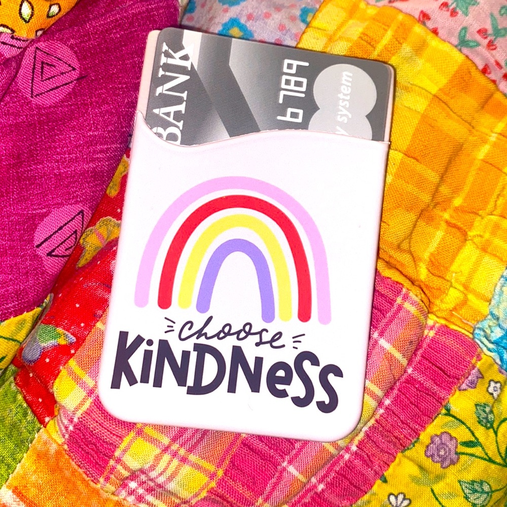 FIRST OFFER GETS IT Choose kindness card holder sticker!